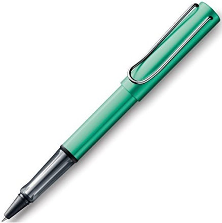 LAMY AL-star leichter Tintenroller aus robustem Aluminium mit ergonomischem Griff und selbstfederndem Metallclip - inkl. Tintenrollermine LAMY M 63 M