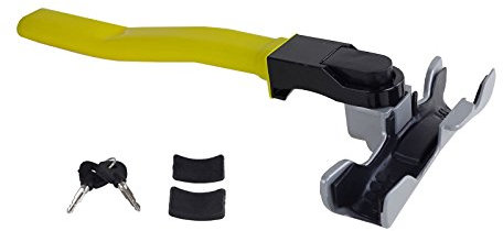 Rotary steering wheel car lock