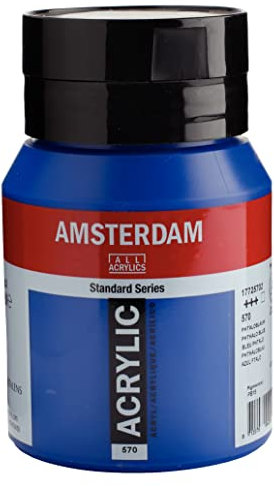 Amsterdam Standard Series Acrylfarbe Flasche 500 ml Phthaloblau 570 (17725702)