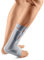 SPORLASTIC – Achillessehne Bandage ACHILLO-HiT links – Kompressionsbandage mit integrierter AIR-MATRIX Silikonpelotte - Ideal für Achillessehnenentzündung, Reha & Stützung des Rückfußes - Platinum 2