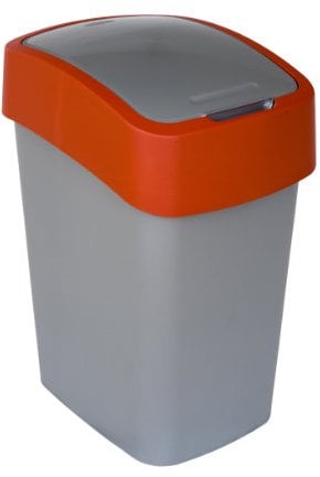 Curver 190171 Flip Mülleimer, Polypropylen, 25 l
