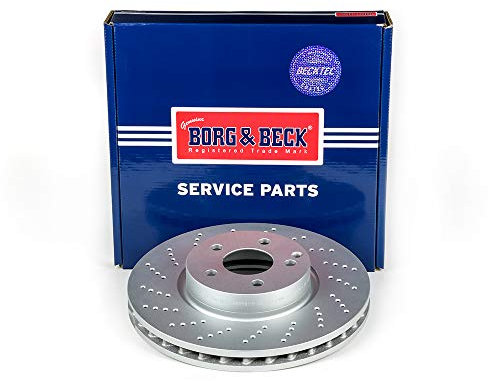 Borg & Beck BBD5811S Brake Disc Single To Fit Mercedes C-Class W204 S204 07-