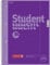 BRUNNEN Collegeblock Premium Student Colour Code | A4, Lineatur 25, 80 Blatt, purple