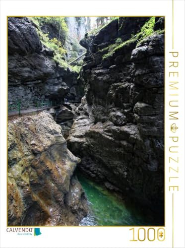 CALVENDO Puzzle Naturerlebnis Breitachklamm | 1000 Teile Lege-Größe 48 x 64 cm Foto-Puzzle für glückliche Stunden