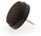 16x Round Nail in Furniture Feet Glides with Felt Pad 20mm (3/4) by Lifeswonderful®