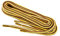 Lacci Tondi per Scarpe e Stivali da Lavoro, Scarpe Antinfortunistiche, Resistenti, Vari Colori e Lunghezze, Fatti in Europa dalla Worker Walker Pro, 1 Paio (0350 - giallo marrone / 90 cm - 35 pollice)