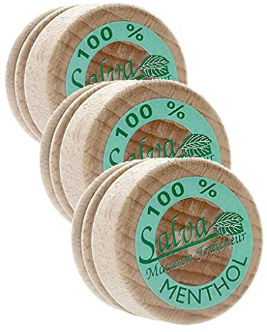Cooper Salva Menthol Macaron Frische – 3 Macarons à 7 g