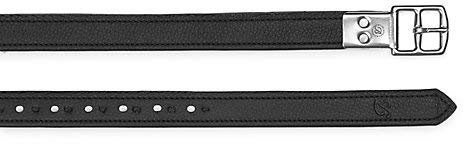 Bates Heritage Steigb gel, Leder, 112 cm, Schwarz
