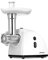 MPM MMM-06 Picadora de Carne eléctrica con embutidora de Salchichas 3 Discos de Corte, Engranaje metálico, función inversa, Accesorios, 720 W