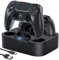 NEWDERY Station de Charge du Contrôleur PS5 Charge Docking Chargeur Rapide Les Contrôleurs PlayStadion 5 DualSense Stand avec Indicateurs Lumineux LED/Charge Rapide Chargeur