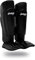 Gladiator FIGHTWEAR 76 Profi Schienbeinschoner Schwarz mit kleinem Print (L)