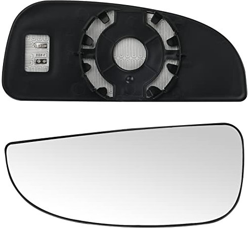 Spiegelglas Heizbar Kompatibel mit Jumper Ducato Boxer 2006-2020 Spiegelglas Außenspiegel Glas (Links)