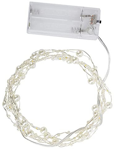 LED Lichterketten, Perlen LED Licht 217cm Perlen für Möbel/Bett/Fenster/Treppen