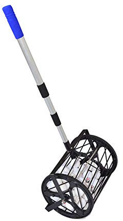KOCAN Tischtennisbälle Picker, 125 Bälle Kapazität Tischtennisbälle Retriever Sammler Pingpong Ball Picker Tischtennisball Hopper Roller Tischtennis Zubehör