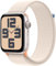 Apple Watch SE (2nd Gen, 2023) [GPS 40mm] Smartwatch with Starlight Aluminium Case with Starlight Sport Loop. Fitness & Sleep Tracker, Crash Detection, Heart Rate Monitor, Carbon Neutral