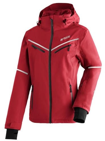 Maier Sports Lunada, Damen Skijacke, Wasserdichte Winterjacke mit 2-Wege-Stretch, mTEX Wetterschutz und mTHERM light für mehr Wärmerückhalt, PFC-frei
