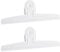 komstuon White Extra Large Bulldog Clips 11.8 Inch/30 CM,2 Pack Bulldog Clips Black Stainless Steel Document Binder Bulldog Clips Large for Drawing Board,Food,Posters,Office Supplies,School Supplies