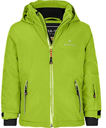 Bergson Frodo 2.0 | Kinder Skijacke und Winterjacke - Premium Kleinkinder-Skijacke (20.000 mm), Extrem wasserdicht & warm wattiert, Höchste Atmungsaktivität (20.000 g), Winddicht, Top-Wetterschutz fü