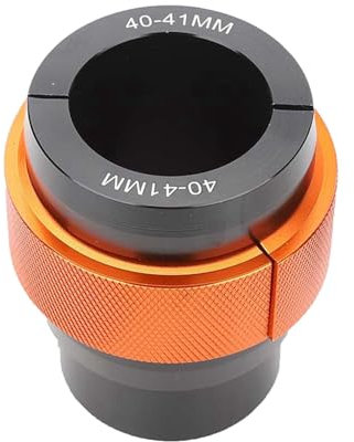 harayaa Motorcycle Fork Seal Driver Oil Seal Set Motorcycle Parts Direct Replaces Fork Seal Bushing, Orange 40mm to 41mm