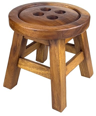 Crafty Artisan kids wooden stools (button)