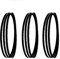 3 pièces 1400mm/13mm/0.36mm/(6 T ou 10 T) lame de scie à ruban for scie à ruban HBS30 for Scheppach outils lame de scie(Size:10 TPI)