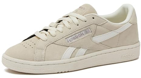 Reebok Club C Grounds UK Shoes, Casual Women's Fashion Sneakers, Vintage Chalk/Chalk/Sand, 9, Vintage Chalk/Chalk/Sand, 6 UK