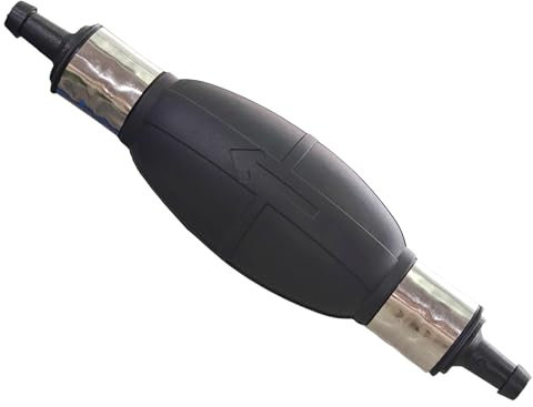 HeuroFosh 6YK-24360 Fuel Line Hand Primer Bulb 8mm for Yamaha 75-225 HP Outboard Motors Fitting 6YK-24360-73 6Y2-24360-52