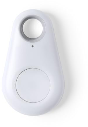 Localizador GPS Antipérdida con Geolocalización, Búsqueda de Dispositivo, Disparador Remoto para Selfies y Micro Notas de Voz, App disponible,Ideal para Niños, Mascotas, Perros, Gatos, Coches y Llaves
