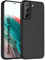 HuwaiH Handyhülle für Samsung Galaxy s22 Hülle, Anti-Schock, Antikratzer, Anti-Rutsch Schutzhülle, Unterstützt kabelloses Laden, Anti-Fingerabdruck Case für Samsung Galaxy s22(schwarz)