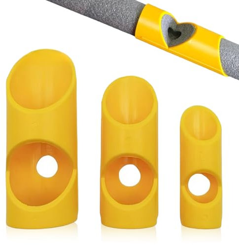 VYIBPDY Rohrisolierung schablone,Schaumstoff-Rohrschneider, Dreirohr-Isolierung, Schneidwerkzeug, Schaumstoffrohrisolierung, Schneidvorrichtung in 3 Modi, für Rohrisolierung in,A