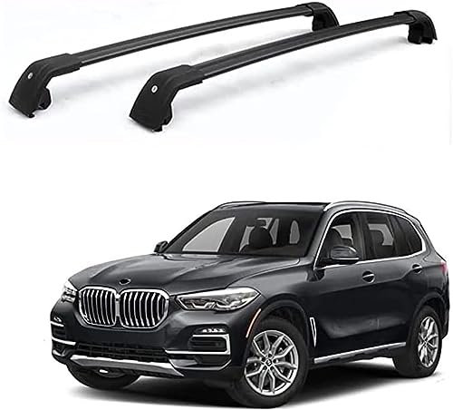 ZHANGJF AutosDachgepäckträger für BMW X5 G05 2019 2020 2021, Querstangen Gepäckträger Top Dachträger Relingträger, Fahrradträger, Dachboxen