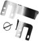 Qcbuegof Dispositivo de seguridad resistente de acero inoxidable cerradura de puerta trasera fácil de instalar sin taladros para furgonetas capervans ajuste modelos de techo alto campervans seguridad