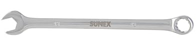 Sunex 991713MA 13mm Full Polish V-Groove Combination Wrench CRV