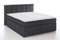 3F FURNITURE FOR FRIENDS Boxspringbett Bea 180x200 cm Anthrazit Härtegrad H3 | 7-Zonen Taschenfederkern Matratze + Visco Topper