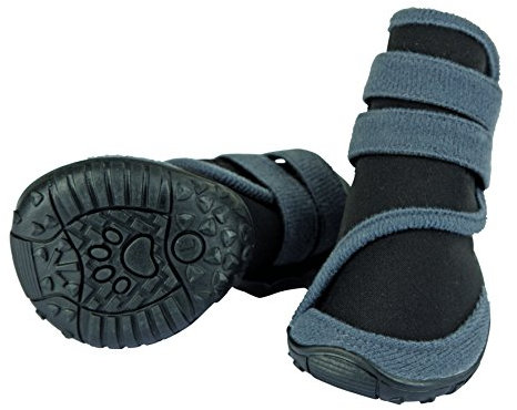 Kerbl Pet Pfotenschutz Active Gr. S, grau/schwarz