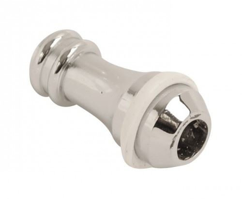 Fort Fasteners 42mm Curtain Cord Pull Weights – Polished Chrome for Bathroom/Toilet Light or Fan Switch