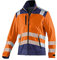 KÜBLER Workwear | KÜBLER REFLECTIQ Softshell Arbeitsjacke PSA 2 - Warnorange/Dunkelblau - Größe 4XL | warnorange/dunkelblau | Größe 4XL