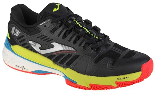 Joma Serie Slam, Zapatos de Tenis Hombre, Negro, 43 EU