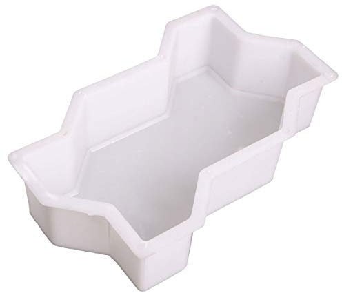 TTSJSM Moule Beton,Moule Pave Beton 2 pièces Mold chaussées de béton bricolage en plastique Chemin Maker Brique Ciment Pavage Mold La Stone Road Moisissures Pavage Outil de jardin Décoration