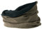 CHARM Bio-Baumwolle Multifunktionstuch Stirnband - Beanie Loop Schal Halstuch Braun & Schwarz