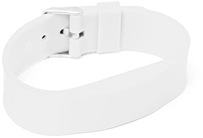 Gelikom RFID Armband SILA09a mit NXP MIFARE Classic® 1K 4-Byte-NUID (weiss, 50 Stück)