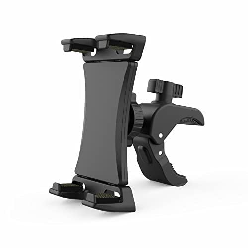 Soporte para Tableta de Bicicleta,Cinta de Correr,Soporte para Tableta de Gimnasio,Soporte de Tableta para micrófono para Ejercicio,estacionario para Interior, más Tableta de 4.7-13 Pulgadas