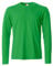 Clique - Men's Basic-T L/S Long Sleeve T-Shirt, Cotton Jersey, Elasticated Collar, Sweatband, Slim-Fit (Acid Green XL), Acid Green