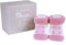 Chicco Scatola con babbucce, Calze Unisex 0-24, Rosa, taglia unica