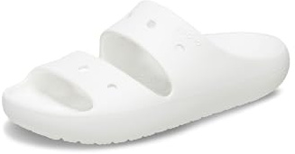 Crocs Unisex Erwachsene Classic Sandal v2 Sandalen, White, 39/40 EU