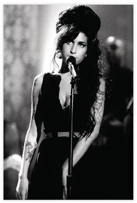 OWNPET Sängerin Amy Winehouse 10 Leinwand-Poster, Wandkunst, Dekor, Bild, Gemälde für Wohnzimmer, Schlafzimmer, Dekoration, ungerahmt, 30 x 45 cm