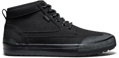 Chrome Industries 415 Nylon Boot für Damen & Herren - Wasserabweisende Stiefel für Arbeit & Freizeit, Schwarzes Nylon/Schwarz, 42 EU