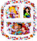 Zawadi Global Disney Princess 3 Section Reusable Childrens Kids Toddlers Divided Breakfast Lunch Dinner Plate