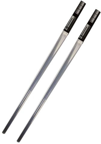 kowaku Lichtschwert-Essstäbchen, Leuchtstäbe, LED-leuchtende Essstäbchen für Festivals