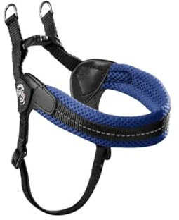 Tre Ponti Geschirr Easy Fit Soft Mesh Verstellbarer Bauchgurt, Farbe:blau, Größe:Gr.2.5/36-50 cm/bis 6kg